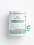 2 Bottle- MyVitaHue Collagen Peptides with Hyaluronic Acid + Vitamin C
